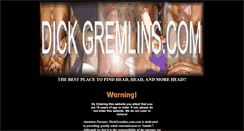 Desktop Screenshot of dickgremlins.com